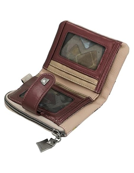 Billetero Monedero Pequeño Blando Mujer Anekke Evolution Beige Billetero Monedero Pequeño Blando Mujer Anekke Evolution Beige