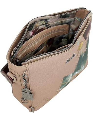 Bolso Bandolera Anekke Evolution Beige