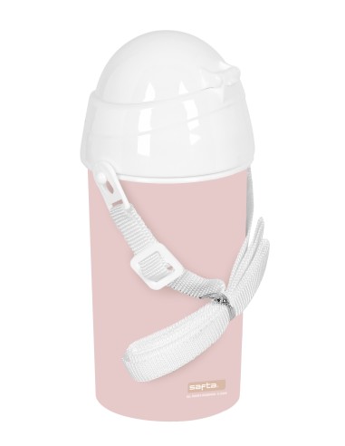 BOTELLA 500ml APERTURA AUTOM. CON PAJITA SAFTA PREESCOLAR...