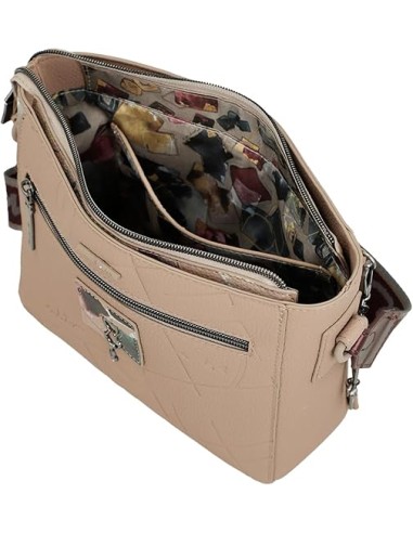 Bolso Bandolera Anekke Evolution Beige