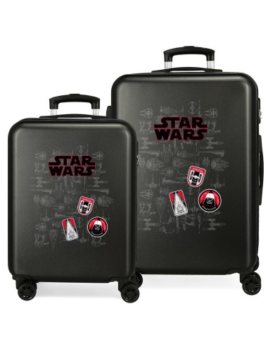 2441421 SET/2 TROLLEY ABS 55-65CM. 4R. STAR WARS SPACE MISSI