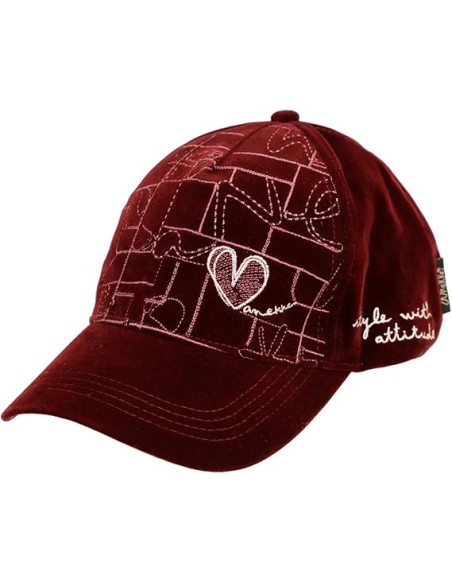 Gorra Anekke Mademoiselle Burdeos Gorra Anekke Mademoiselle Burdeos