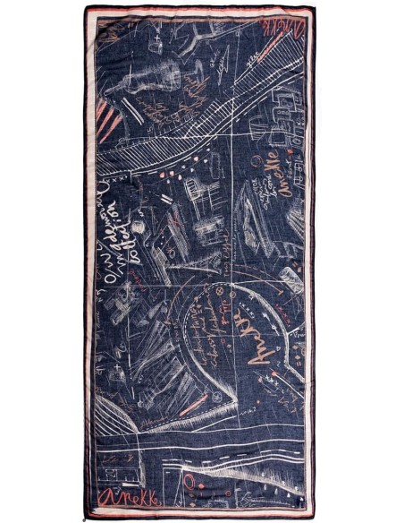 Pañuelo Estampada Mujer Anekke