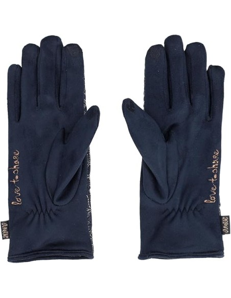Guantes Tejido Mujer Anekke Azul Guantes Tejido Mujer Anekke Azul