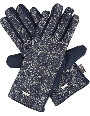 Guantes Tejido Mujer Anekke Azul