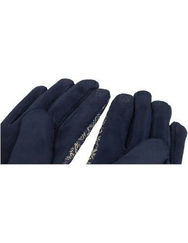 Guantes Tejido Mujer Anekke Azul
