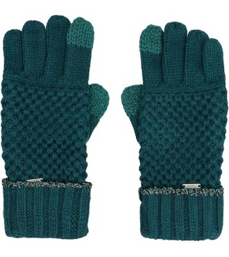 Guantes Punto Mujer Anekke Turquesa