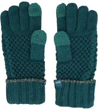 Guantes Punto Mujer Anekke Turquesa 2