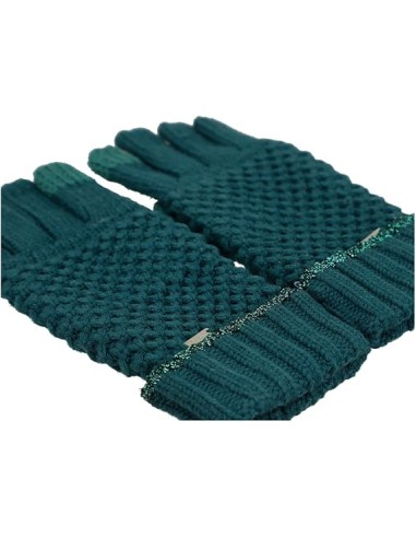 Guantes Punto Mujer Anekke Turquesa