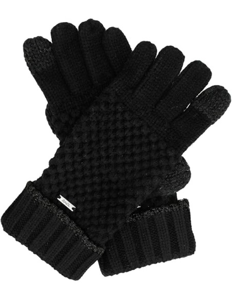 Guantes Punto Mujer Anekke Negro Guantes Punto Mujer Anekke Negro