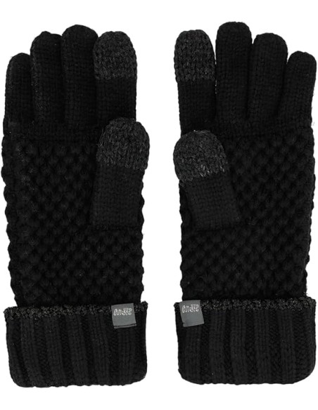 Guantes Punto Mujer Anekke Negro Guantes Punto Mujer Anekke Negro