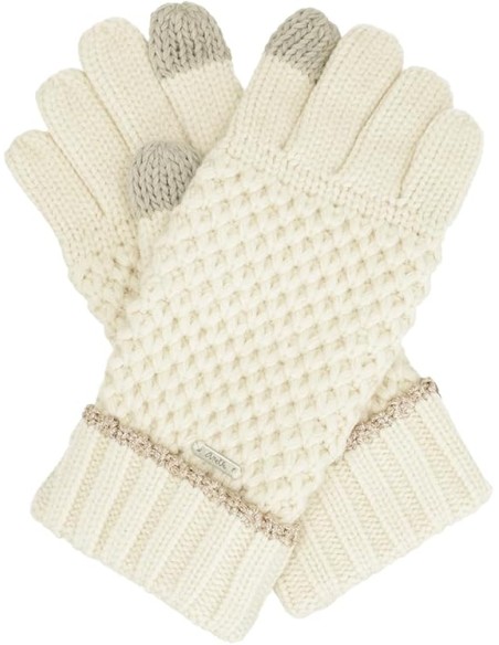 Guantes Punto Real Mujer Anekke Beige