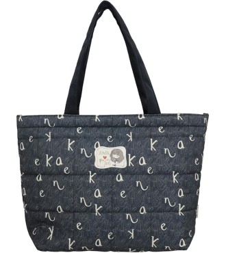 Bolso Doble Asa Grande Textil Anekke 2