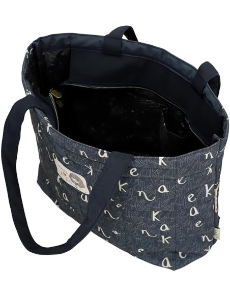 Bolso Doble Asa Grande Textil Anekke Bolso Doble Asa Grande Textil Anekke