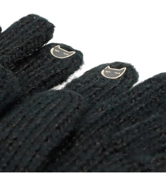Guante Logomania Anekke Negro 2