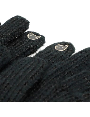 Guante Logomania Anekke Negro