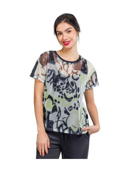 Camiseta Estampada de Manga Corta Towanda  Anekke  Camiseta Estampada de Manga Corta Towanda  Anekke