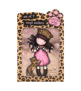 EXPOSITOR 18 PACKS PEGATINAS GORJUSS™ "PURRRRRFECT LOVE" 2