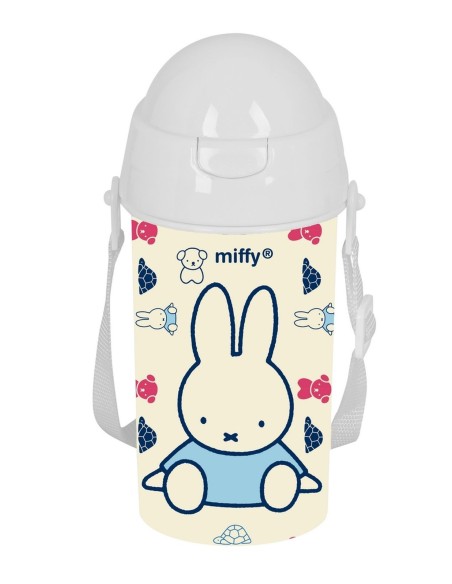 BOTELLA 500ml APERTURA AUTOM. CON PAJITA MIFFY "BUDDY" Bo...