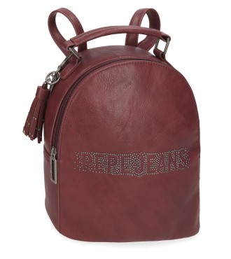 7232142 MOCHILA 25CM. PJL BERA BURDEOS 2