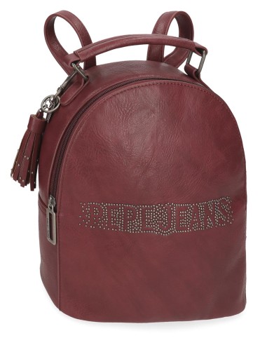 7232142 MOCHILA 25CM. PJL BERA BURDEOS