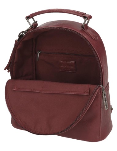 7232142 MOCHILA 25CM. PJL BERA BURDEOS