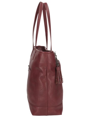 7237542 BOLSO TOTE PJL BERA BURDEOS