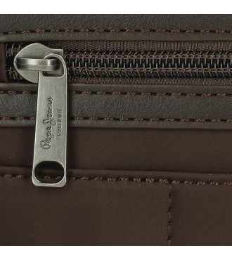 7222142 MOCHILA 25CM. PJL NATALIE MARRON