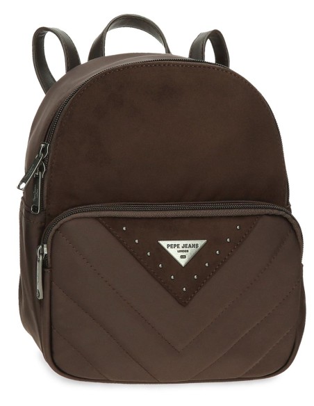 7222142 MOCHILA 25CM. PJL NATALIE MARRON 7222142 MOCHILA 25CM. PJL NATALIE MARRON