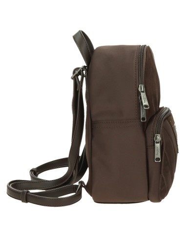 7222142 MOCHILA 25CM. PJL NATALIE MARRON