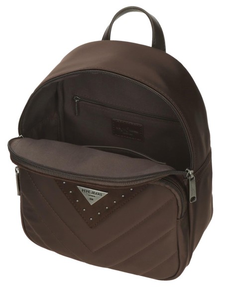 7222142 MOCHILA 25CM. PJL NATALIE MARRON 7222142 MOCHILA 25CM. PJL NATALIE MARRON