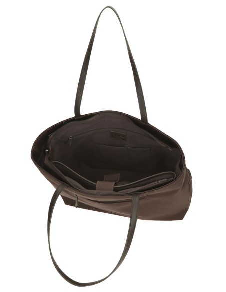 7227542 BOLSO TOTE PJL NATALIE MARRON 7227542 BOLSO TOTE PJL NATALIE MARRON