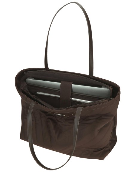 7227542 BOLSO TOTE PJL NATALIE MARRON 7227542 BOLSO TOTE PJL NATALIE MARRON