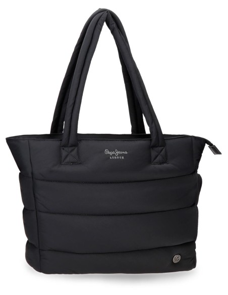 7217541 BOLSO TOTE PJL AURA NEGRO 7217541 BOLSO TOTE PJL AURA NEGRO