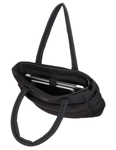 7217541 BOLSO TOTE PJL AURA NEGRO