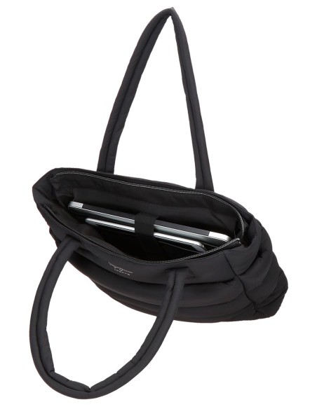 7217541 BOLSO TOTE PJL AURA NEGRO 7217541 BOLSO TOTE PJL AURA NEGRO