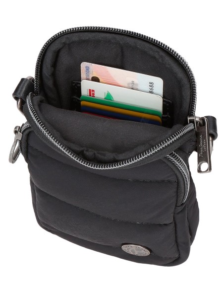 7215241 PORTAMOVIL BANDOLERA. PJL AURA NEGRO 7215241 PORTAMOVIL BANDOLERA. PJL AURA NEGRO