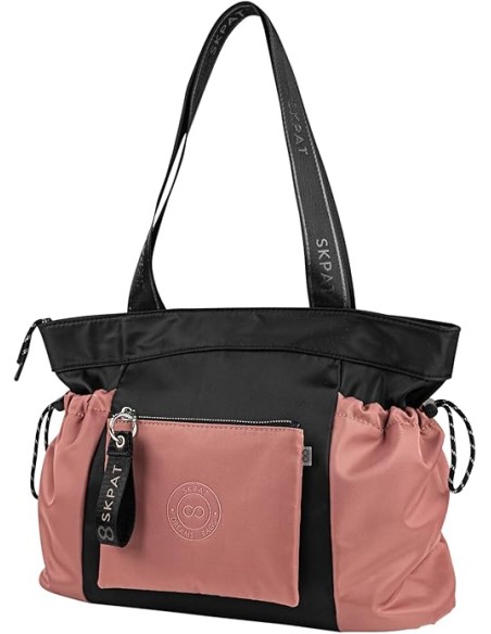 Bolso Doble Asa C/Bandolera Mujer Skpat Mersey Negro Bolso Doble Asa C/Bandolera Mujer Skpat Mersey Negro