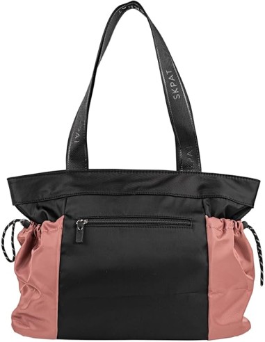 Bolso Doble Asa C/Bandolera Mujer Skpat Mersey Negro