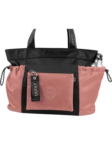Bolso Doble Asa C/Bandolera Mujer Skpat Mersey Negro