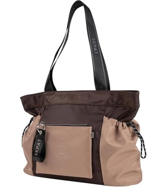 Bolso Doble Asa C/Bandolera Mujer Skpat Mersey Marrón