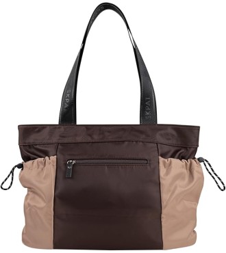 Bolso Doble Asa C/Bandolera Mujer Skpat Mersey Marrón 2