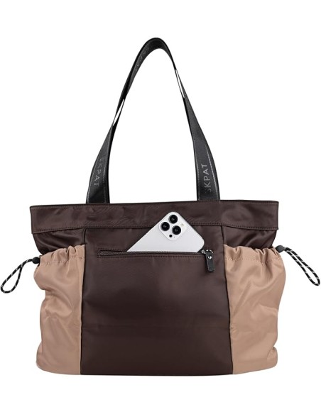 Bolso Doble Asa C/Bandolera Mujer Skpat Mersey Marrón Bolso Doble Asa C/Bandolera Mujer Skpat Mersey Marrón