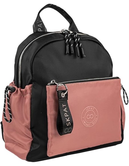 Mochila Mujer Casual Skpat Mersey Negro Mochila Mujer Casual Skpat Mersey Negro