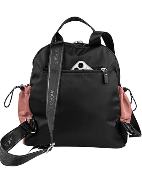 Mochila Mujer Casual Skpat Mersey Negro Mochila Mujer Casual Skpat Mersey Negro