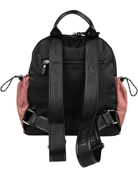 Mochila Mujer Casual Skpat Mersey Negro Mochila Mujer Casual Skpat Mersey Negro
