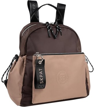 Mochila Mujer Casual Skpat Mersey Marrón
