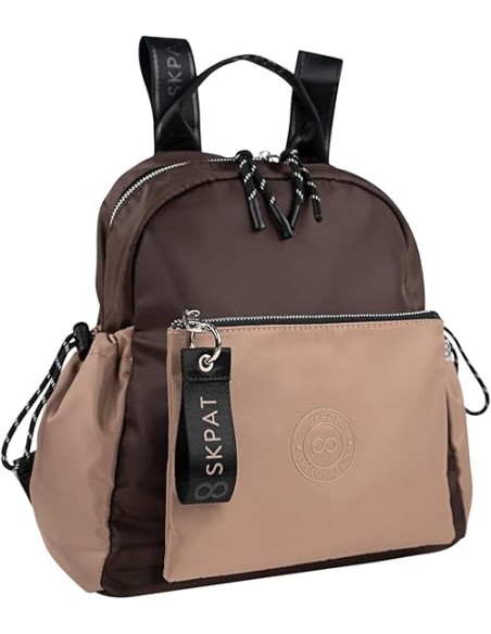 Mochila Mujer Casual Skpat Mersey Marrón Mochila Mujer Casual Skpat Mersey Marrón