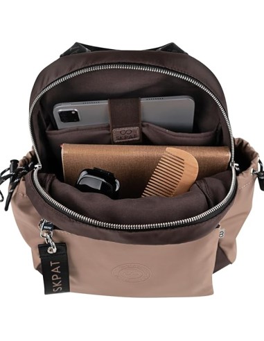 Mochila Mujer Casual Skpat Mersey Marrón