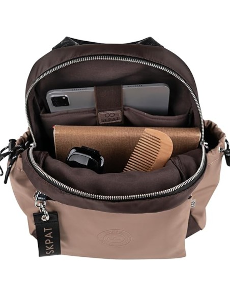 Mochila Mujer Casual Skpat Mersey Marrón Mochila Mujer Casual Skpat Mersey Marrón